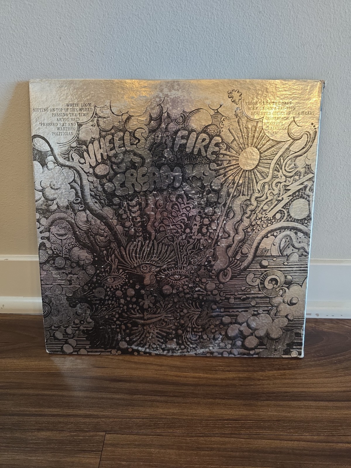 Cream Wheels of Fire LP 1968 Original MO Monarch Pressing SD 2-700 G+/G+