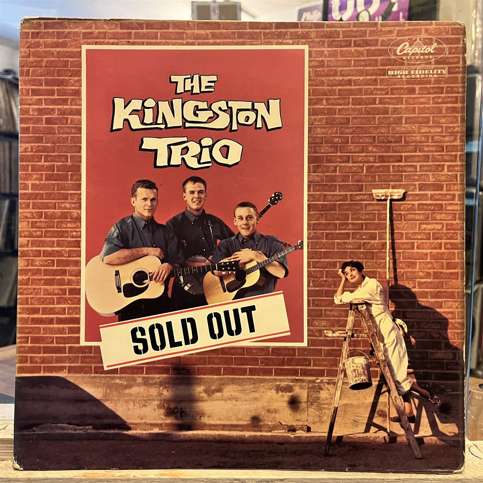 [FOLK/POP]~EXC LP~The KINGSTON TRIO~Sold Out~[1960~CAPITOL]~MONO~UK IMPORT