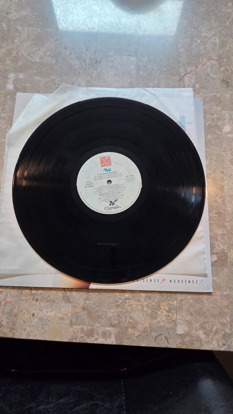 The Art of Noise In No Sense? Nonsense! Vinyl LP 1987 Chrysalis FREE SHIP