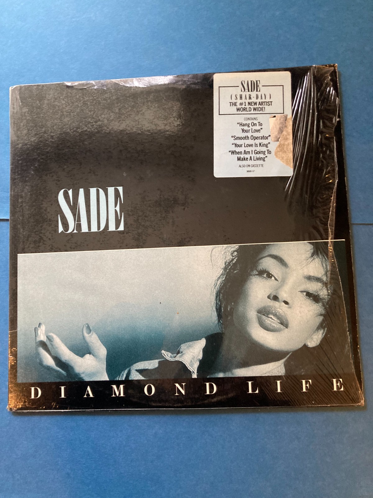 Sade – Diamond Life orig 1985 still in SHRINK WRAP HYPE sticker NEAR MINT