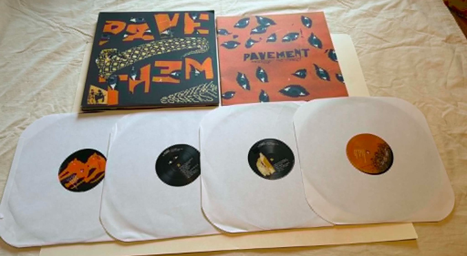 Pavement Brighten The Corners Nicene Creedence Edition 4xLP Insert/Case 2009 VG+