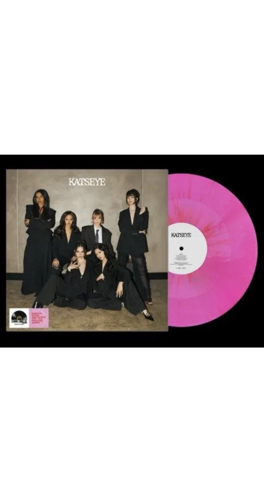 KATSEYE TOUCH / GABRIELA 12″ PINK & RED VINYL SPLATTER DISC RSD 2026