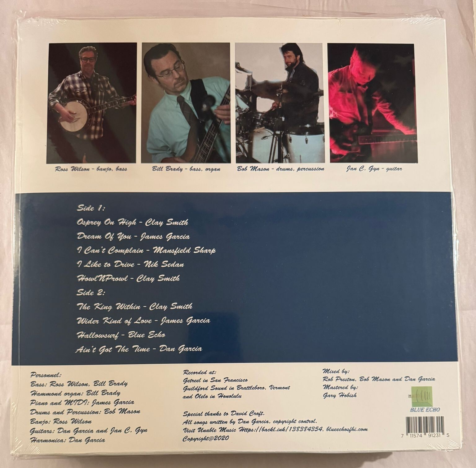 CLAY SMITH, JAMES GARCIA, NIK SEDAN, MANSFIELD SHARP – SHARPTONE RECORDS – A19