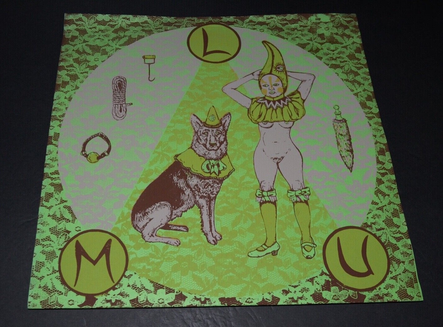 My Left Uterus~MLU~Clear Vinyl~2010 Noise~Experimental~James Plotkin~FAST SHIP!