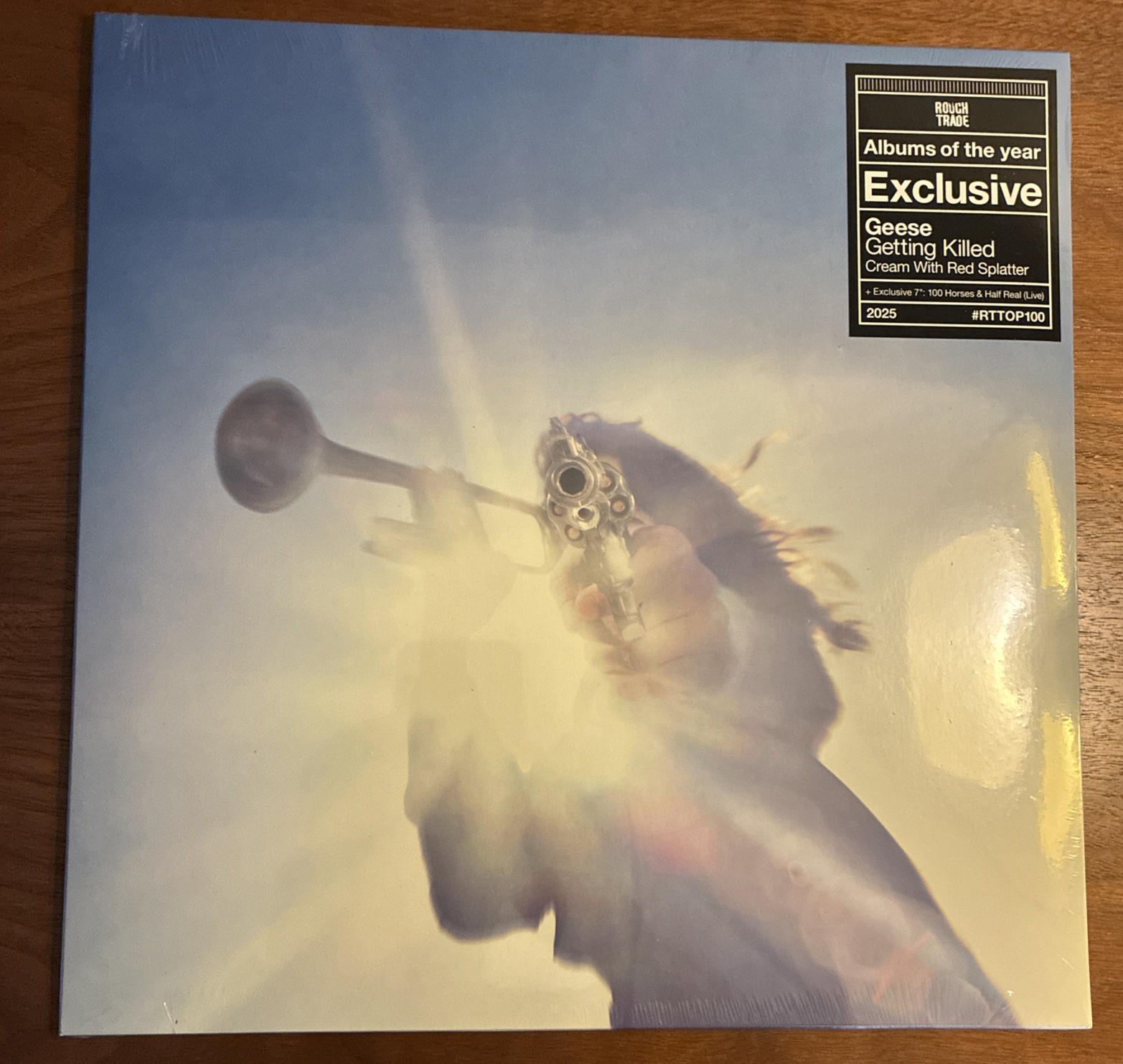 Geese – Getting Killed – Rough Trade Cream / Red Vinyl 12’ LP & 7″ NEW SEALED