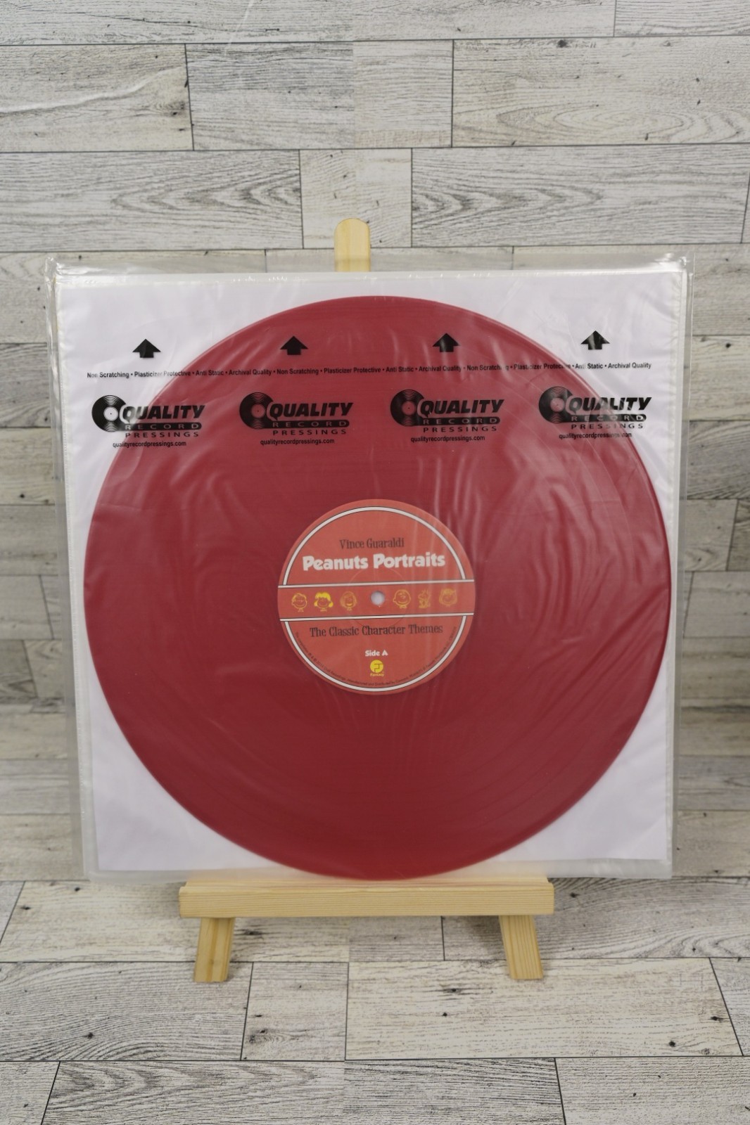 Vince Guaraldi ‎Charlie Brown Peanuts Portraits Used Red Vinyl Me Please /1000