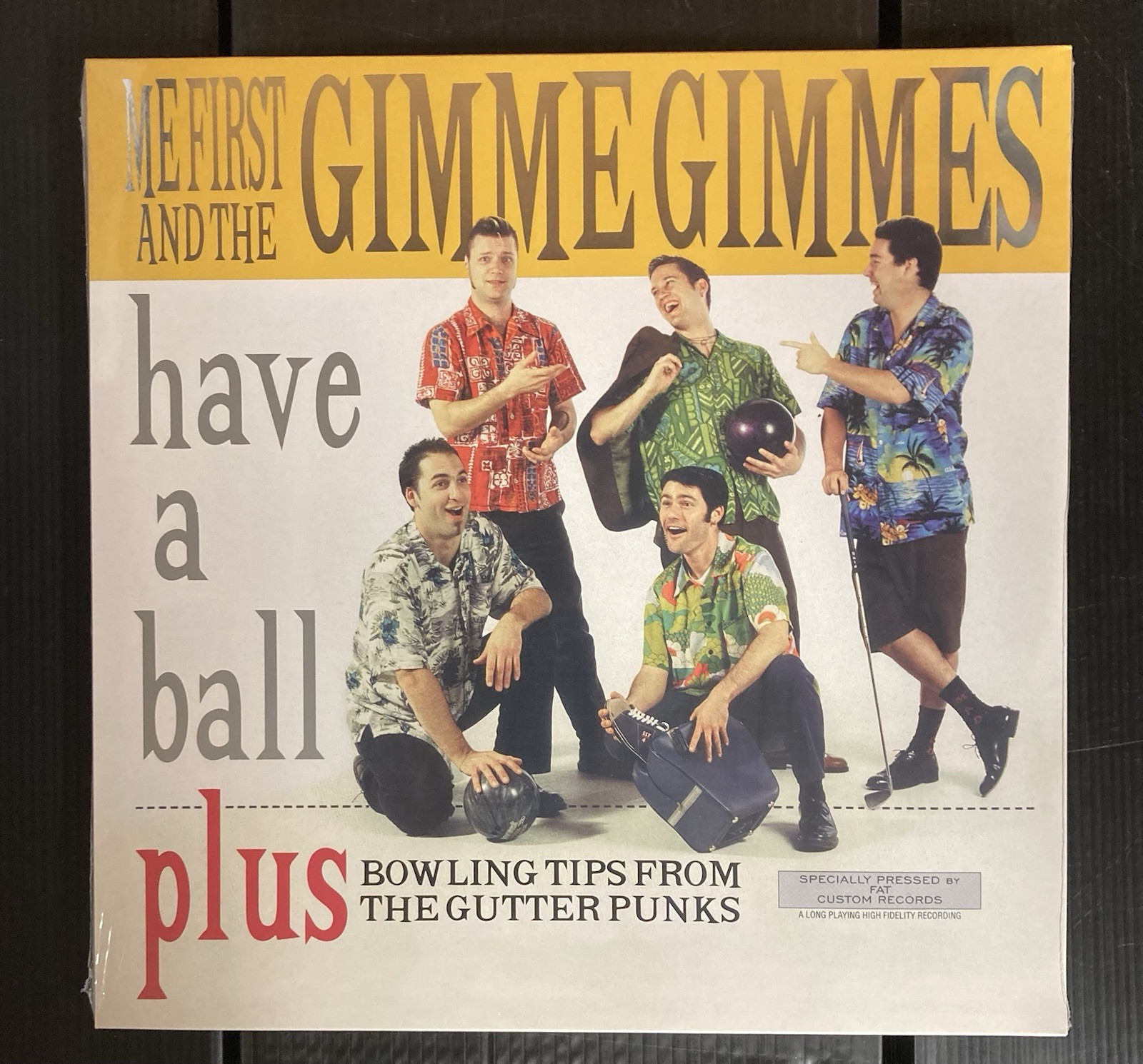 Me First And The Gimme Gimmes Have A Ball 25th Anniversary Color Vinyl New!