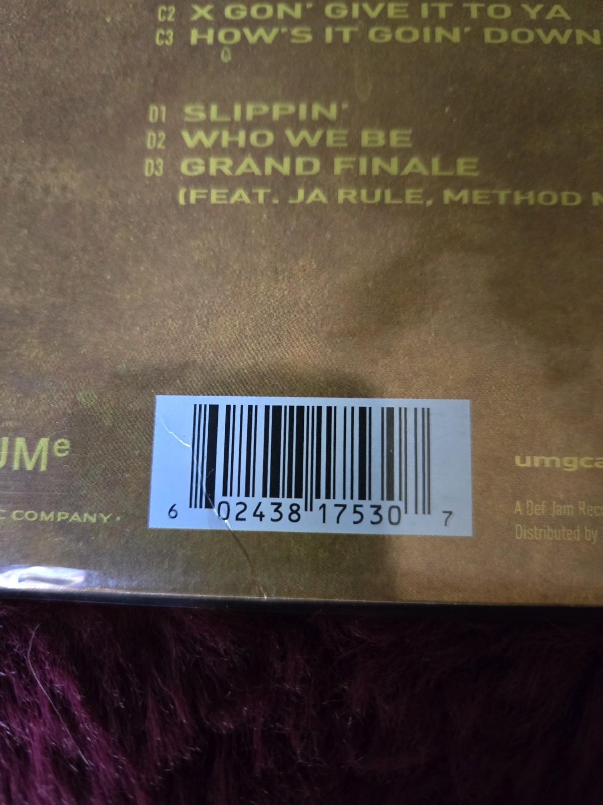 Classic Hip Hop 3-LP Lot – DMX / Ol’ Dirty Bastard / Busta Rhymes Vinyl A28