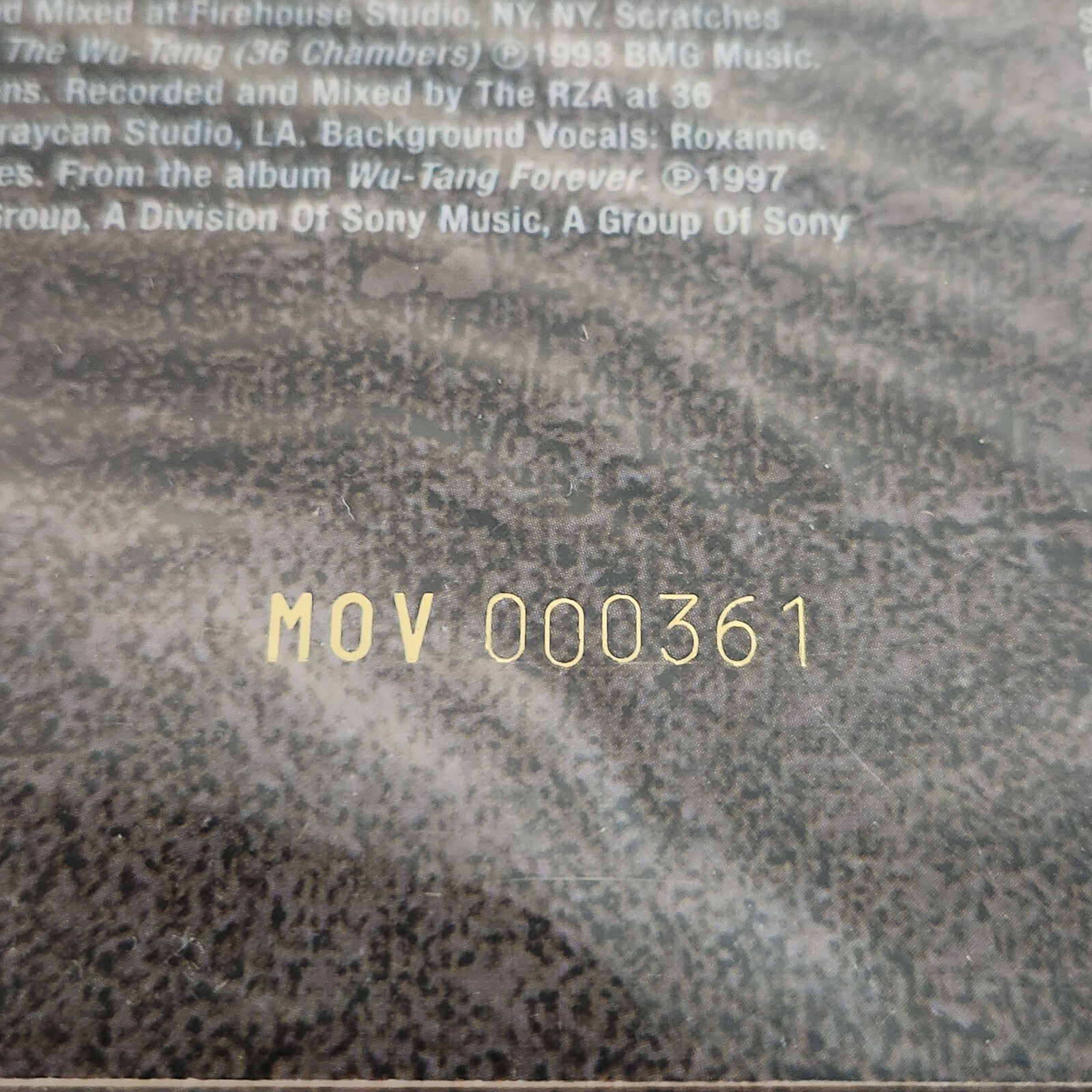 Wu-Tang Clan – Legend Of The Wu-Tang Vinyl Sealed Numbered Transparent MOV 2015