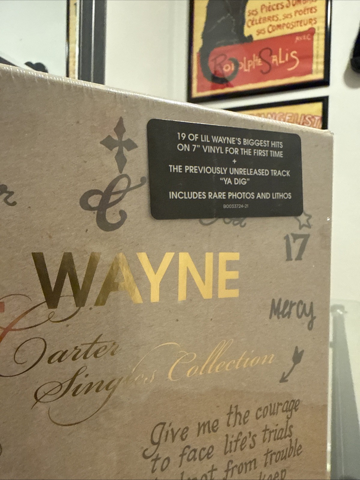 LIL WAYNE THA CARTER SINGLES COLLECTION [10 X 7″ SINGLE BOXSET] NEW 7 INCH VINYL