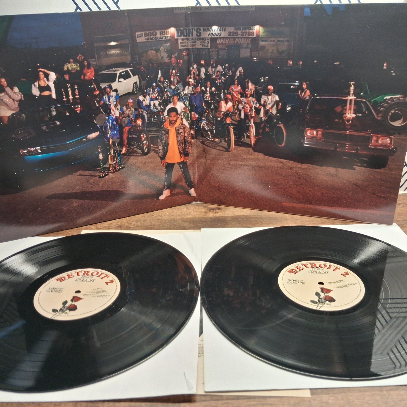 Big Sean/Detroit 2 Vinyl 2X LP Post Malone/Travis Scott/Eminem 2020 NM