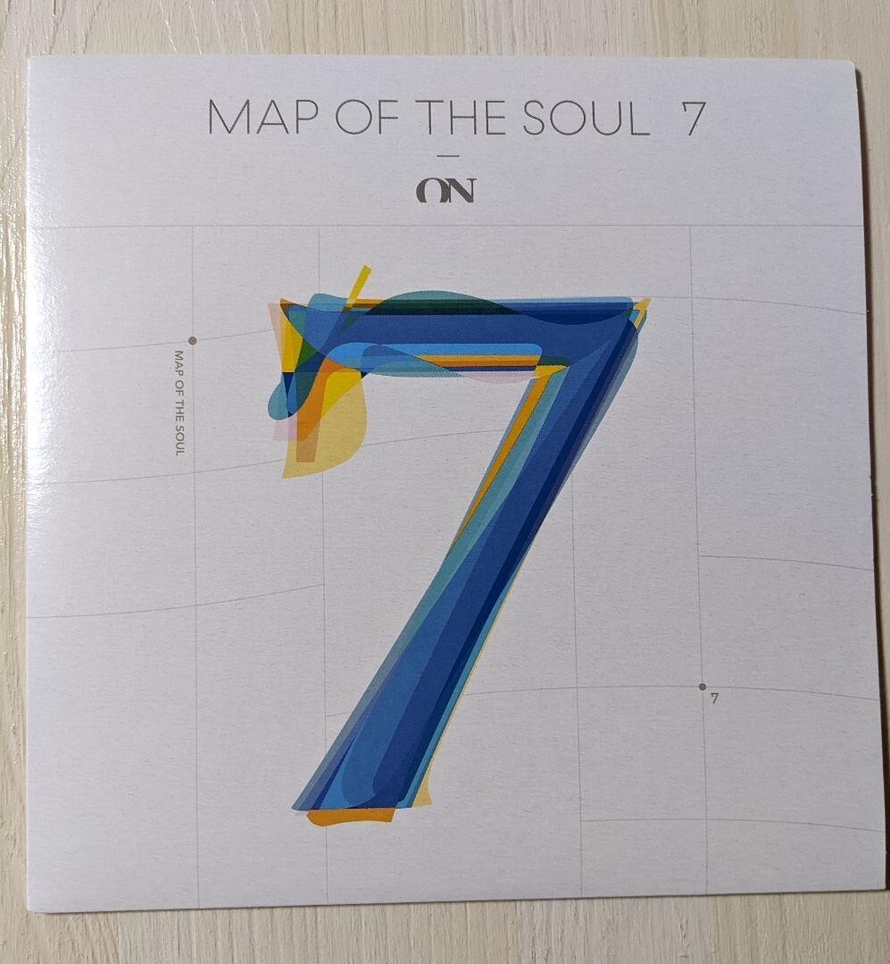 BTS map of the soul 7 on record LP Vinyl Feat Sia Limited Edition Official kpop