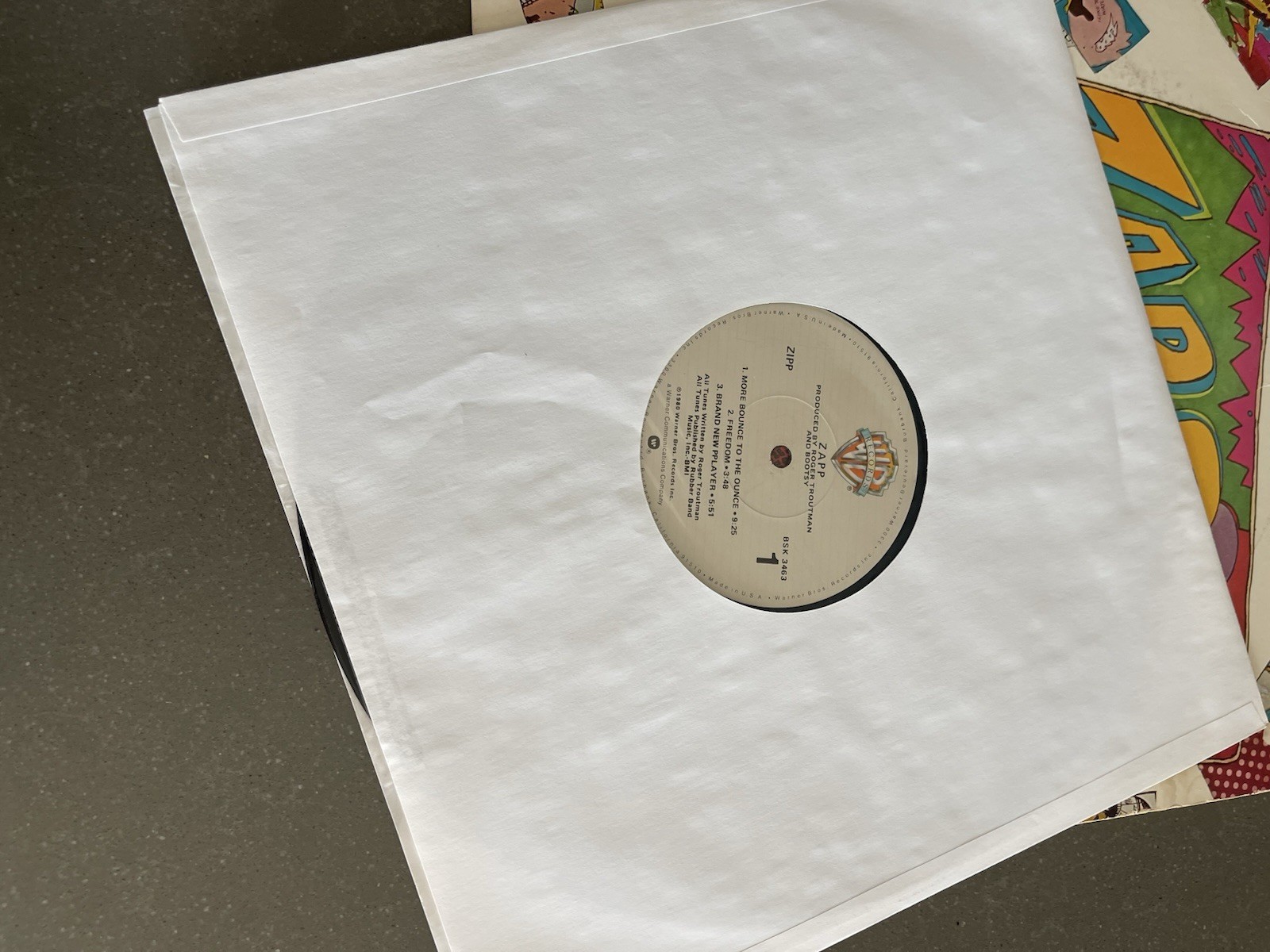 Zapp – Zapp (Warner, BSK 3432) LP Vinyl Funk Classic Reissue (Damaged Cover)