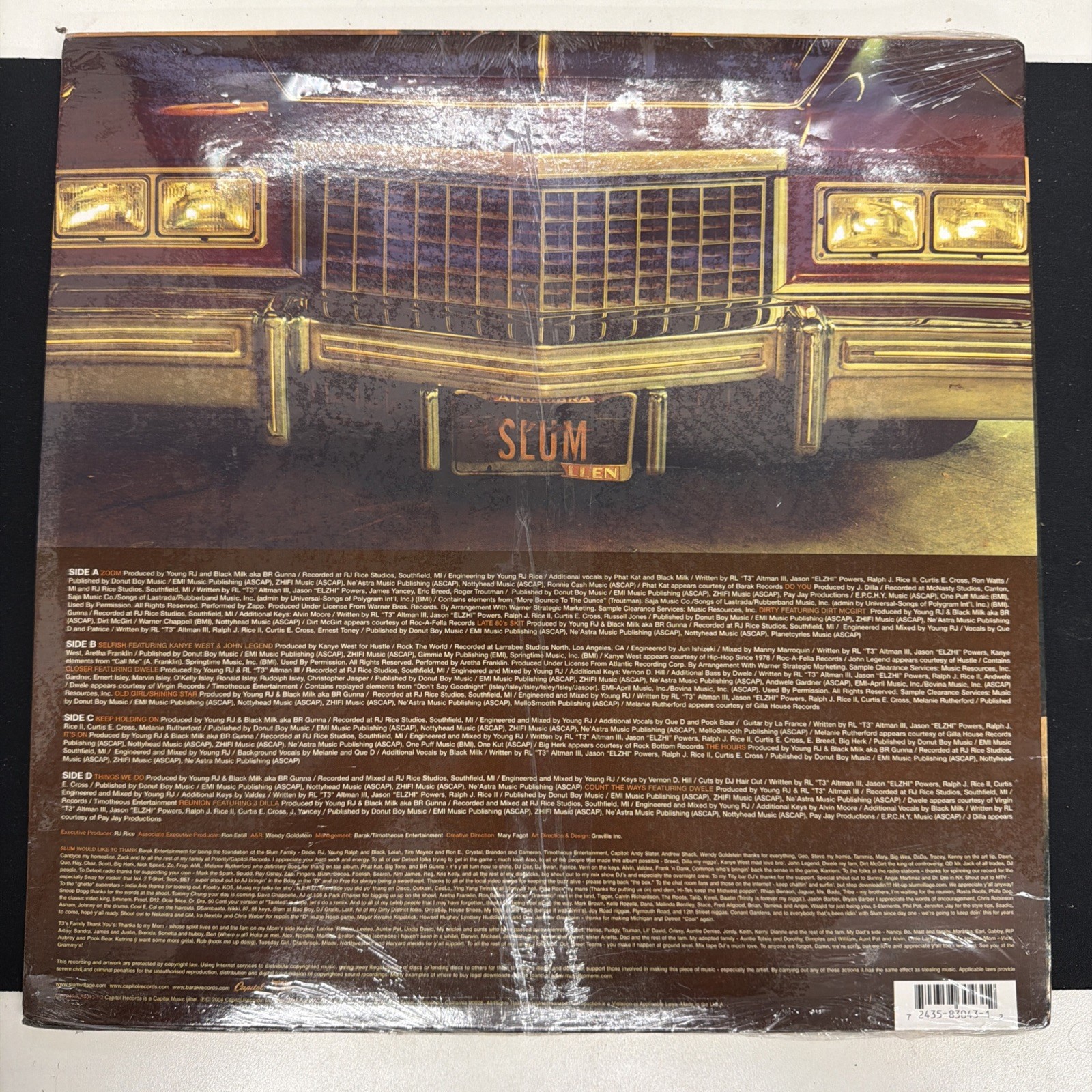 Slum Village Detroit Deli – Taste Of Detroit 2 LP Set Vinyl Brand New Sealed
