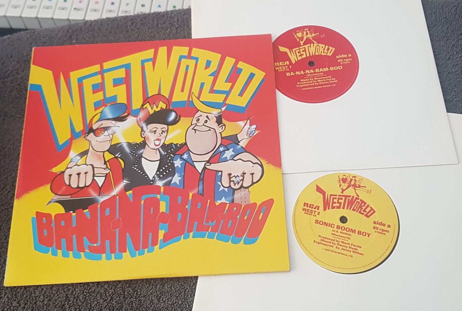 Westworld – Ba-Na-Na-Bam-Boo – 2 x 10″ Vinyl Single – Record Double Pack – 1987