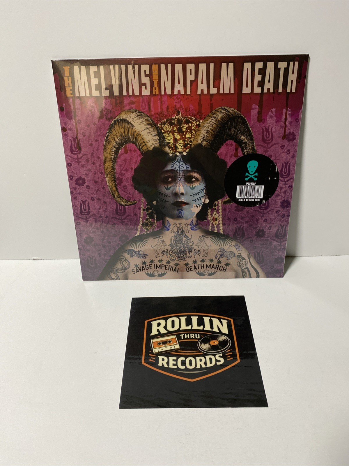 Melvins with Napalm Death – Savage Imperial Death March (VINYL LP) – SEALED
