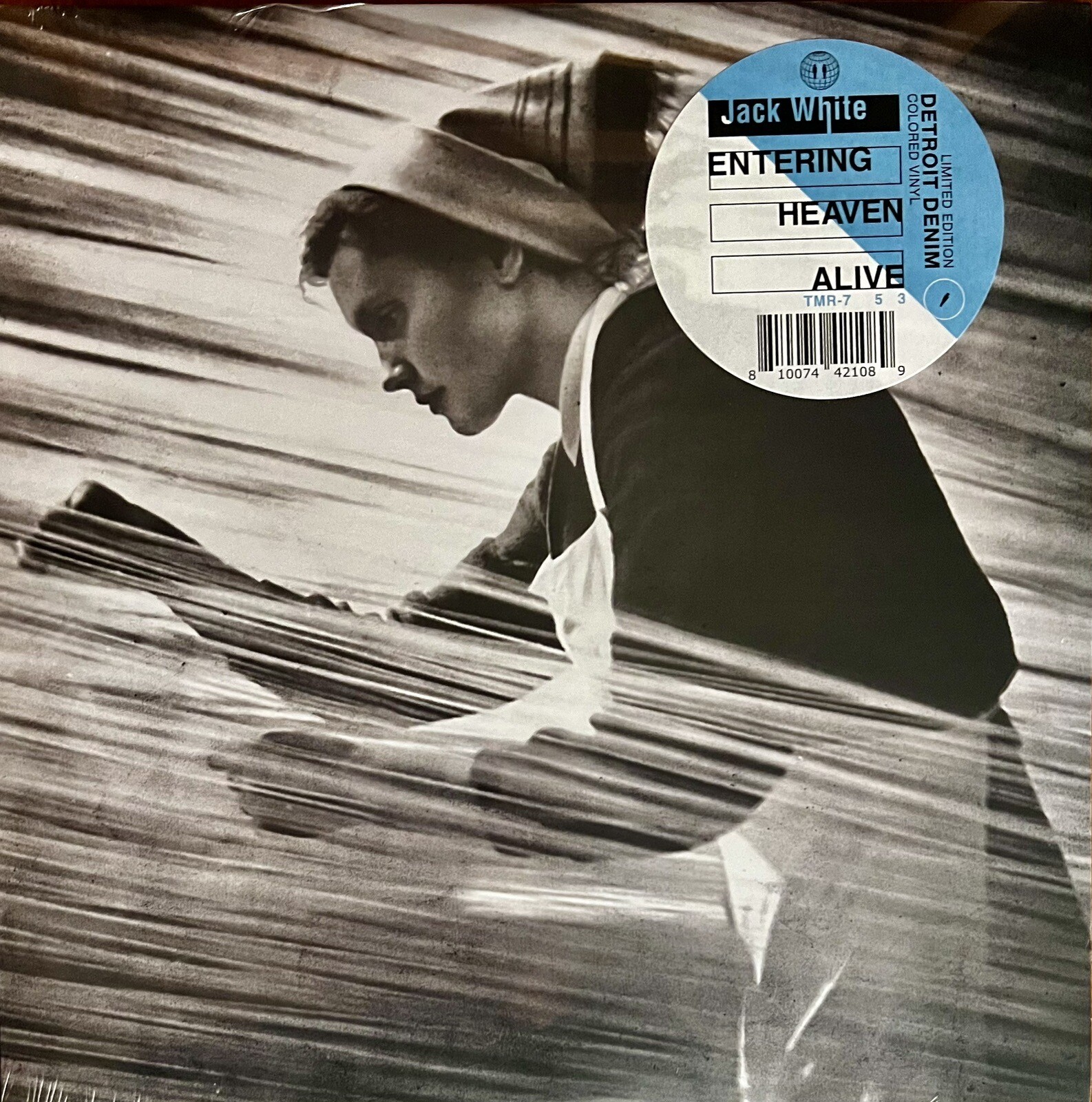 JACK WHITE ENTERING HEAVEN ALIVE BLUE VINYL LP LIMITED EDITION SEALED MINT