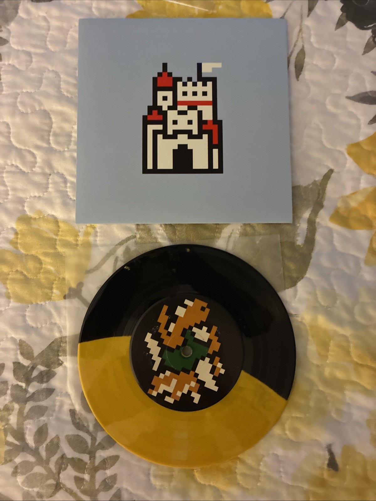 SUPER MARIO BROS 3 “Worlds” RECORD 7″ Bowser Variant Orange VINYL SMB3 NINTENDO