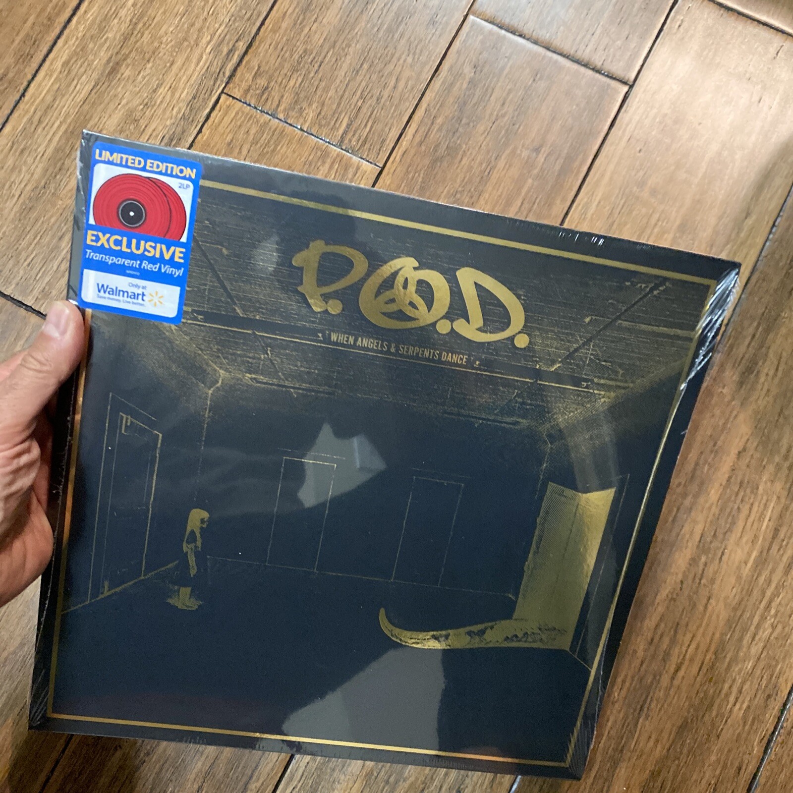 P.O.D. – When Angels & Serpents Dance Limited Edition Clear Red Color Vinyl 2xLP