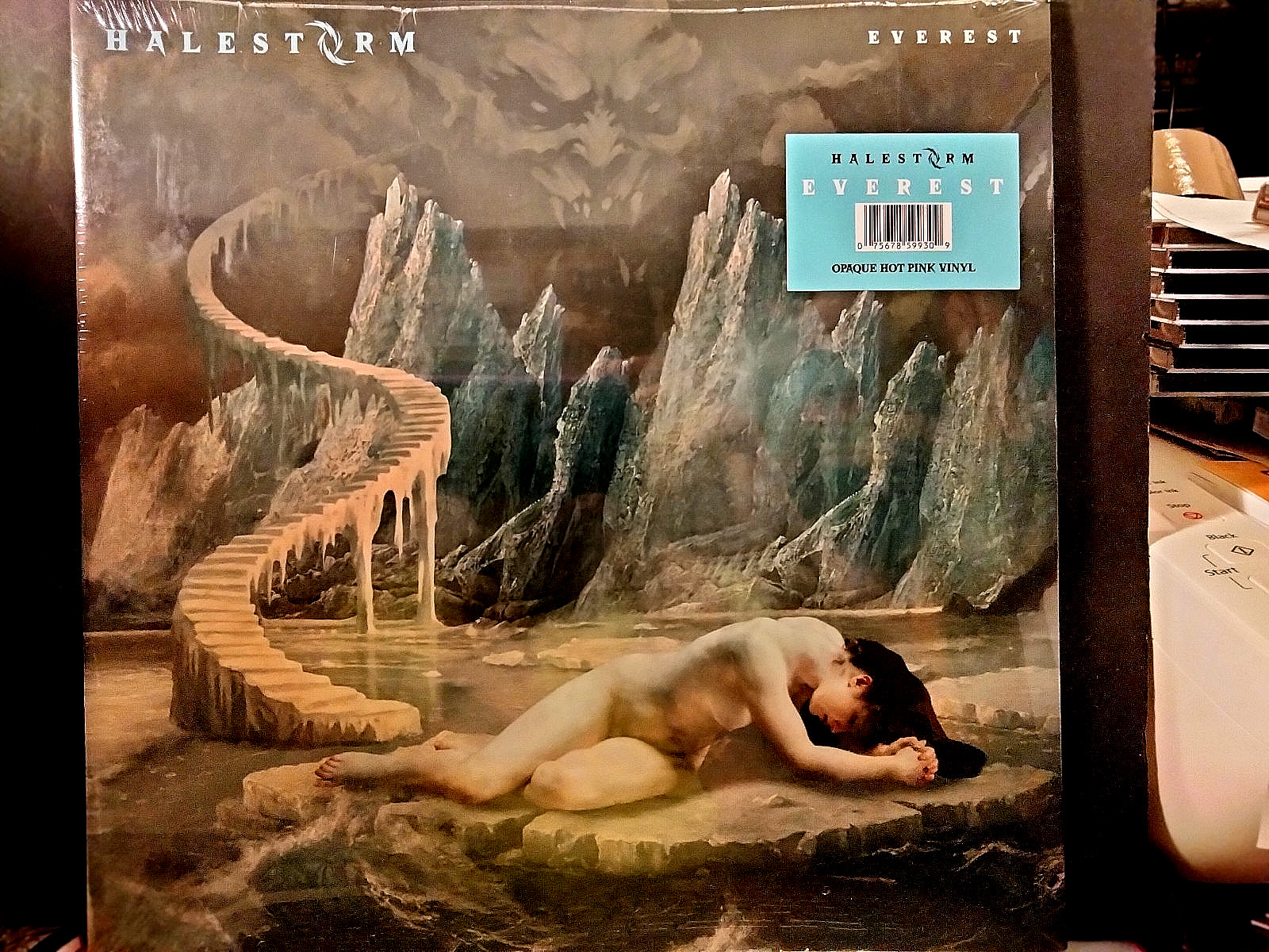 HALESTORM-EVEREST(FACTORY SEALED OPAQUE HOT PINK VINYL)