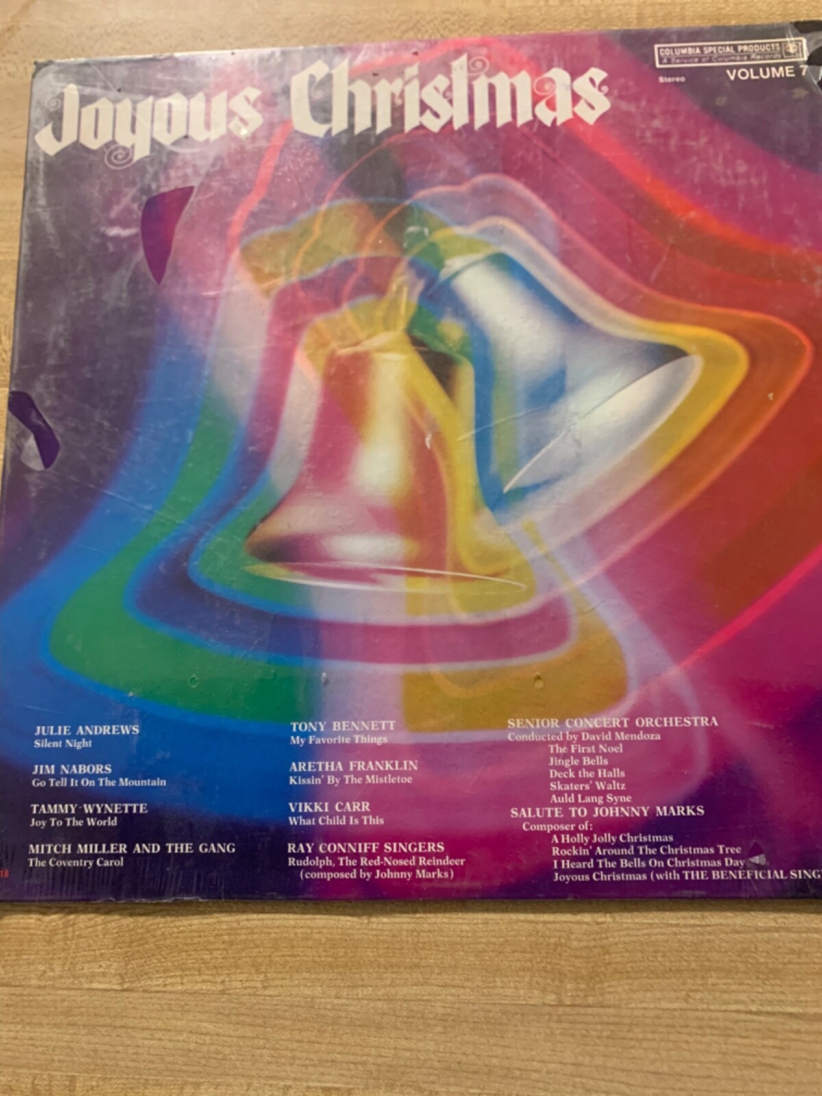 Joyous Christmas assorted artists vinyl 33 rpm columbia