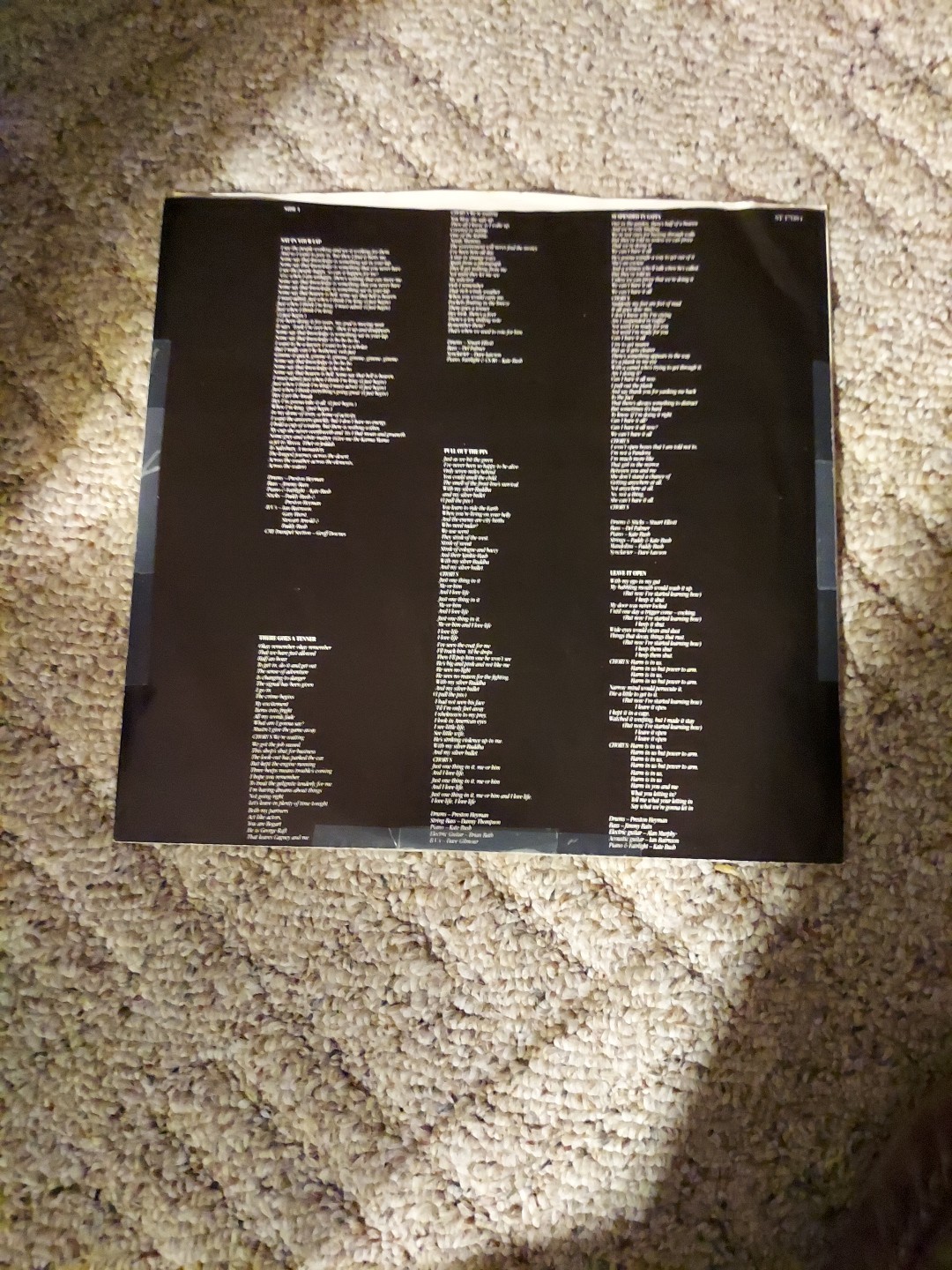 Kate Bush ‎- The Dreaming Vinyl LP EMI America ST-17084 winchester pressing