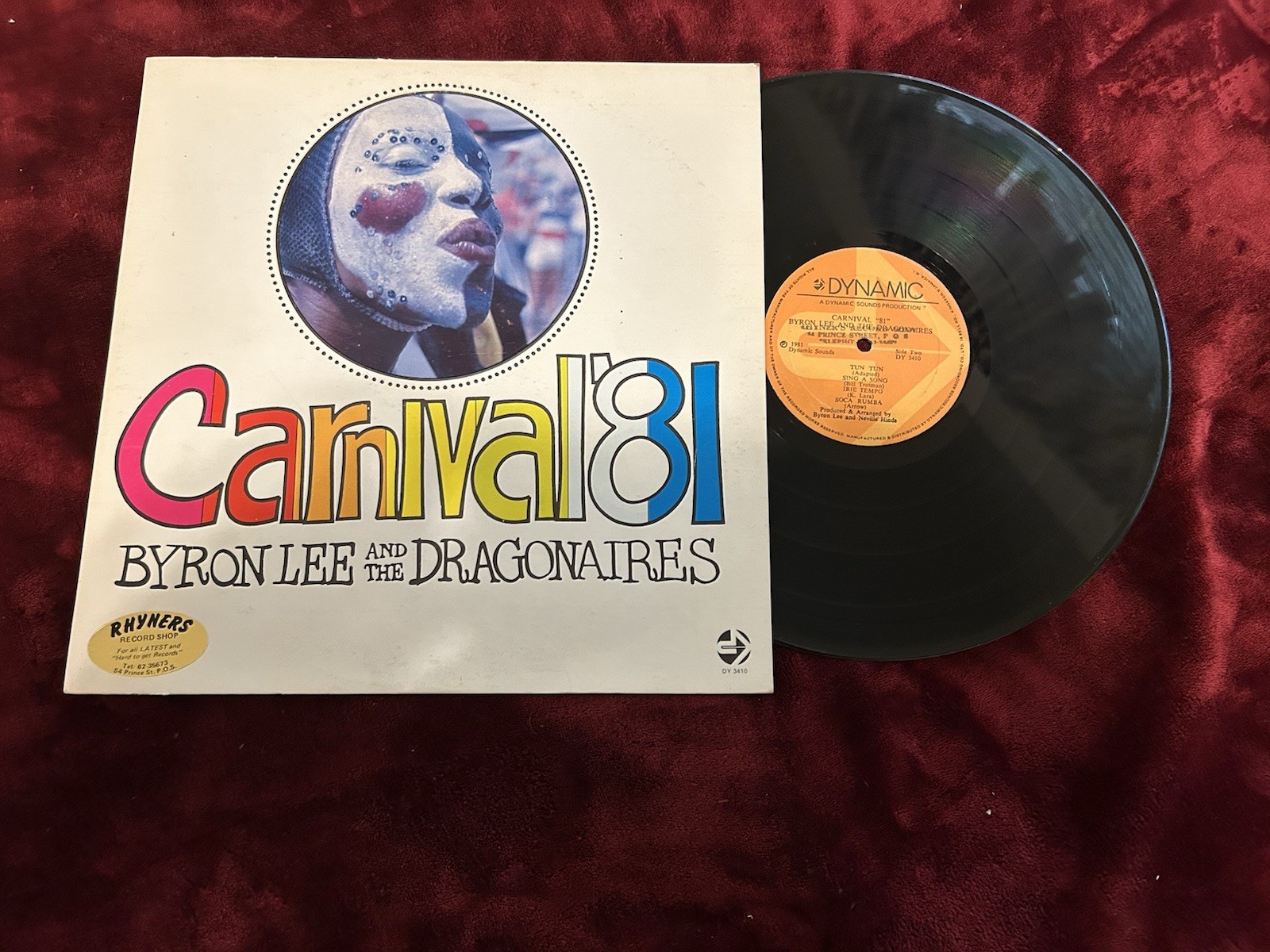 Carnival 81 Byron Lee And The Dragonaires Mint Condition