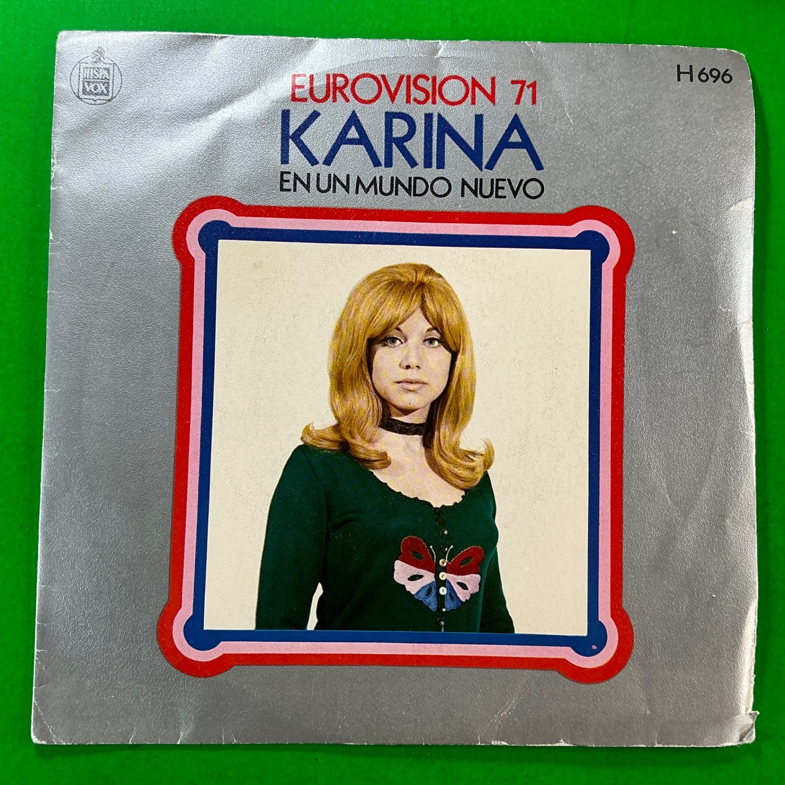 Karina, Eurovision 1971, 7″ Vinyl Single Record