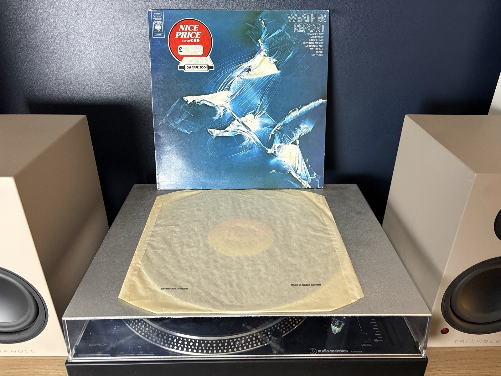 Weather Report Self Titled UK RE Vinyl Ex/VG