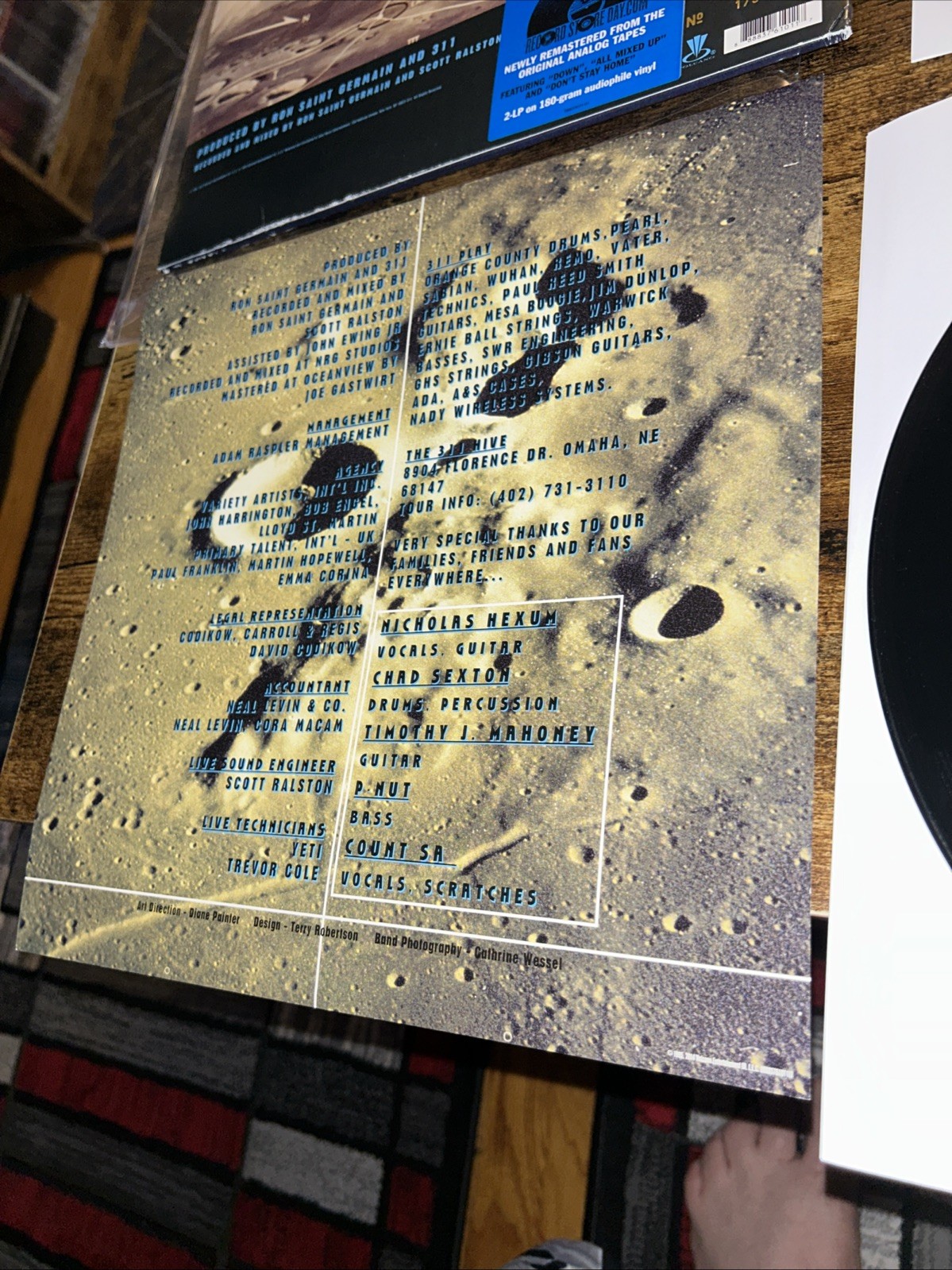 311 by 311(Blue Album,1995) (180g Audiophile 2x Vinyl Record, 2014)remastered