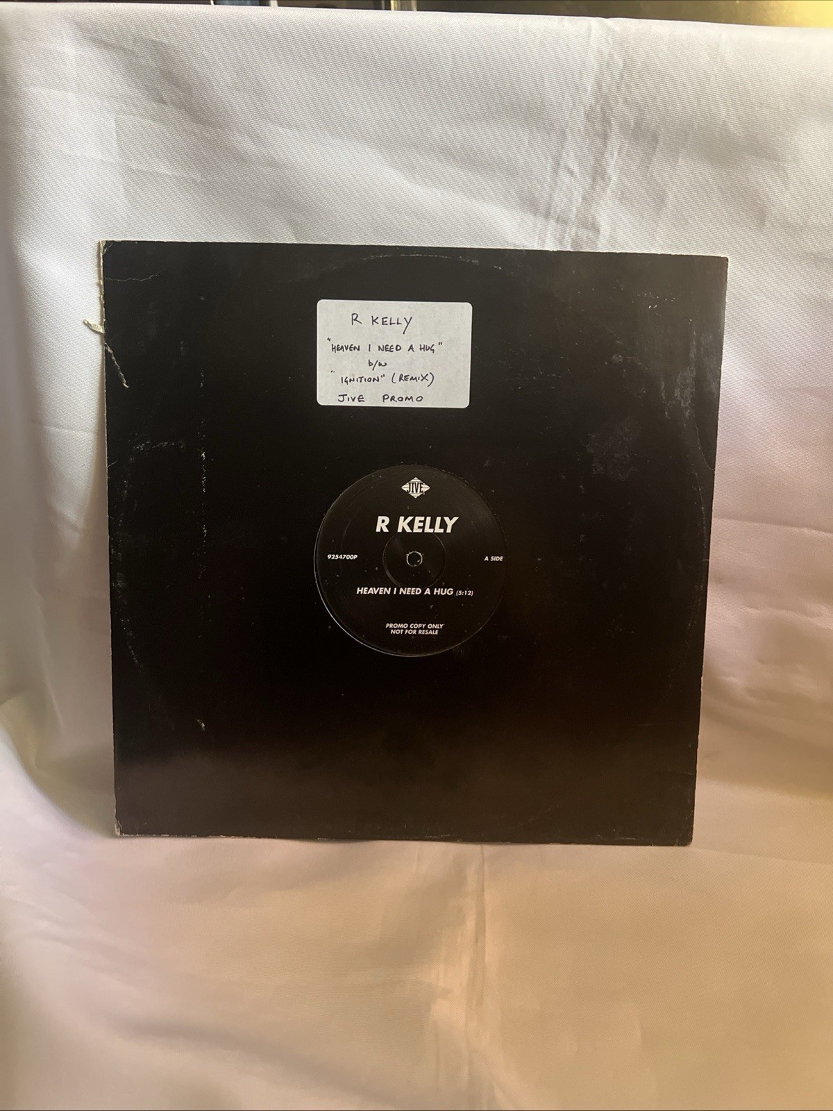 R Kelly 12″ vinyl record Heaven I Need A Hug promo jive