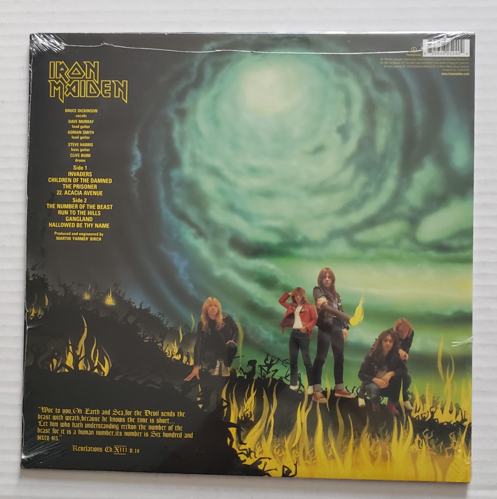 Iron Maiden – Number of the Beast (Sealed Record, 2014) 40 Anniversary
