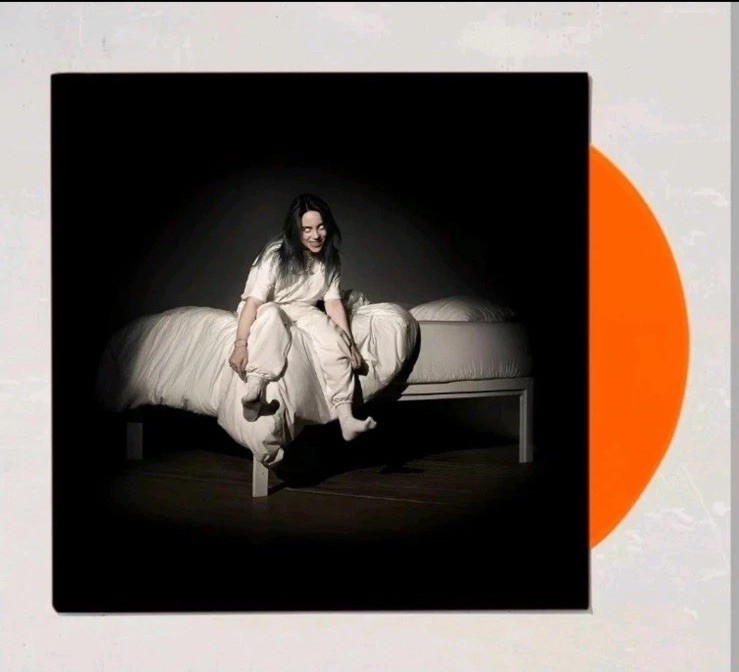Billie Eilish When We All Fall Asleep Urban Outfitters Exclusive Orange Vinyl