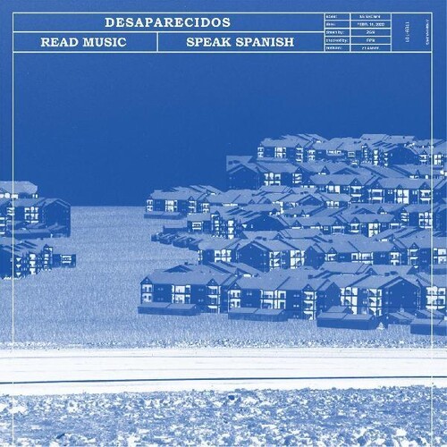 Desaparecidos – Read Music / Speak Spanish [New Vinyl LP] Blue, Clear Vinyl, Rms