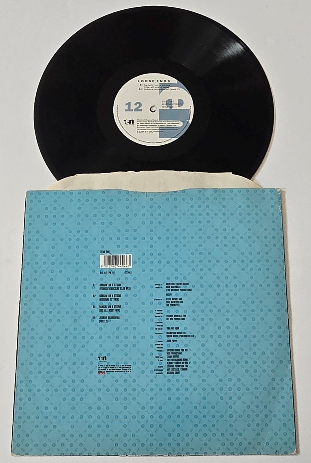 LOOSE ENDS Hangin On A String 12″ Single Vinyl Frankie Knuckles Remix
