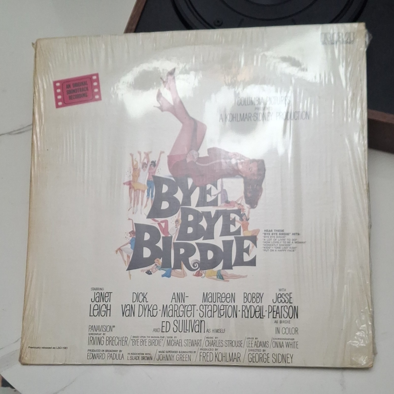 RCA Victor Bye Bye Birdie Original Soundtrack Vinyl LP Stereo 1963