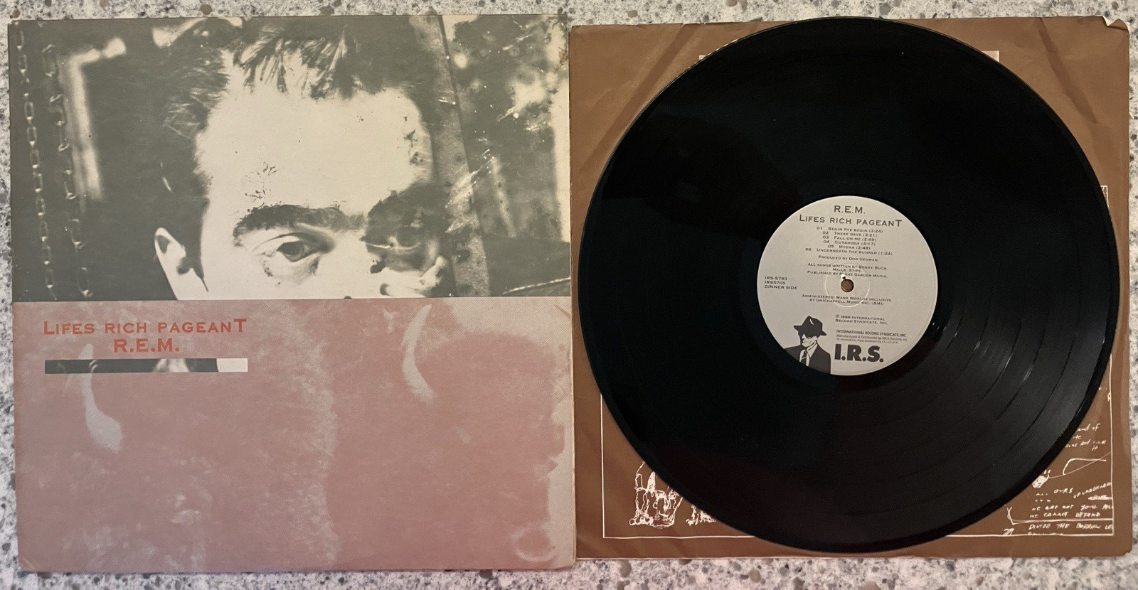 R.E.M. – Lifes Rich Pageant ; 1978 LP VG++ 1ST EDITION