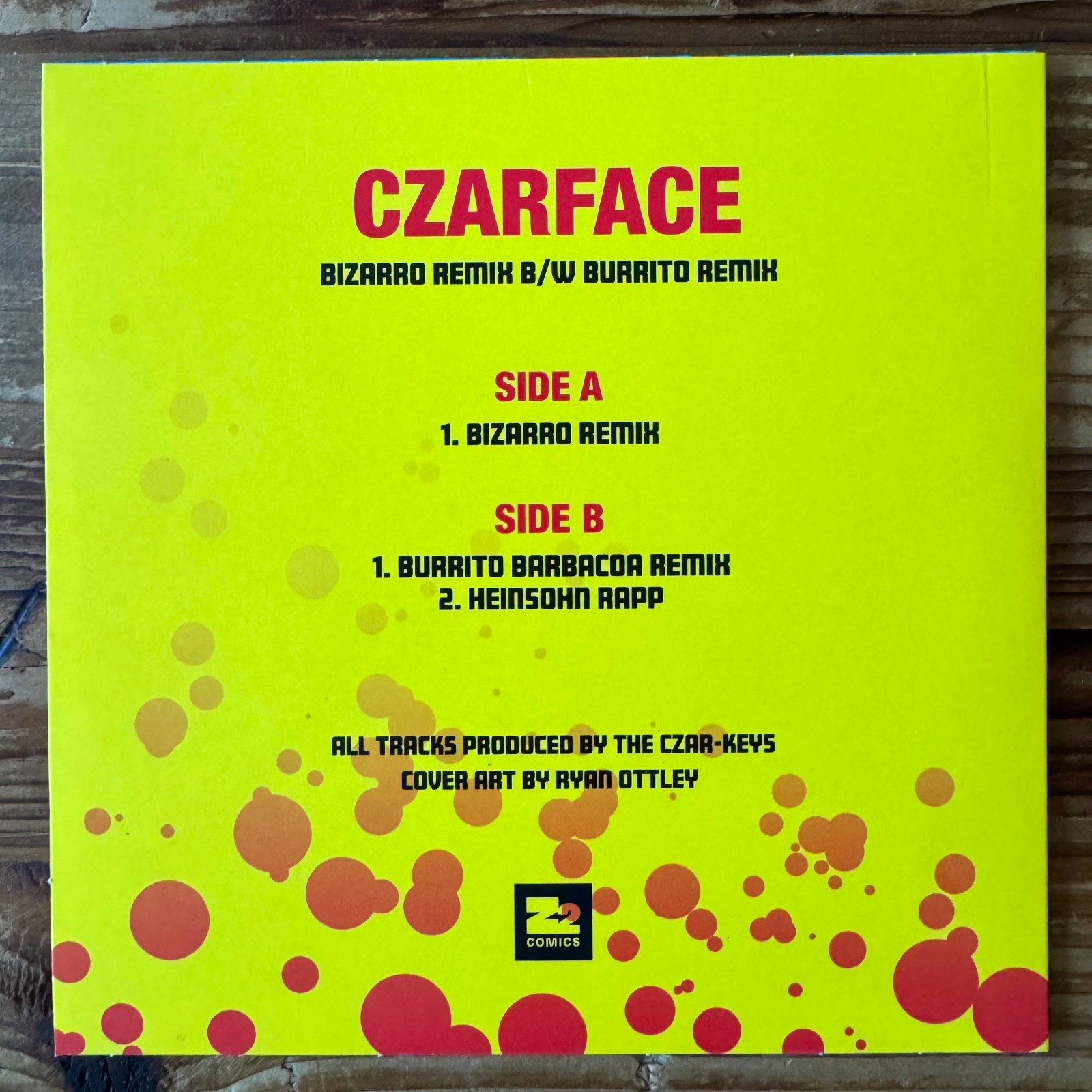 Czarface – ‘A CZAR IS BORN’ 7″ Vinyl (Z2 Comics)