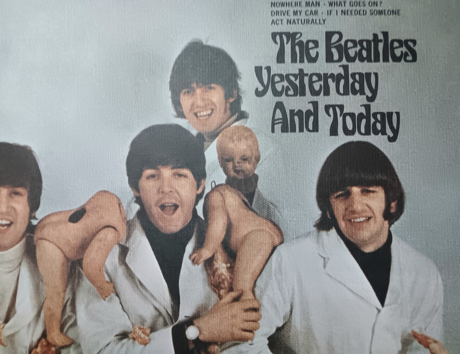 BEATLES Yesterday And Today – BUTCHER COVER Printed From Original 1966 Negatives