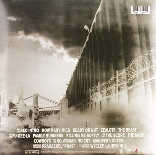 The Score By Fugees | 2X Vinyl Record | Legacy Recordings 2012 Release