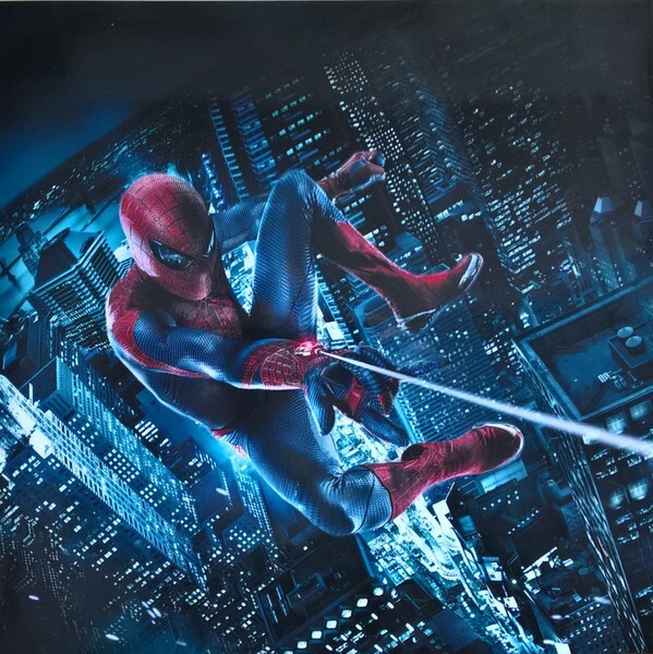 AMAZING SPIDER-MAN (Original Score) EU 2xLP Green & Black Marbled.#797/2000 Sony