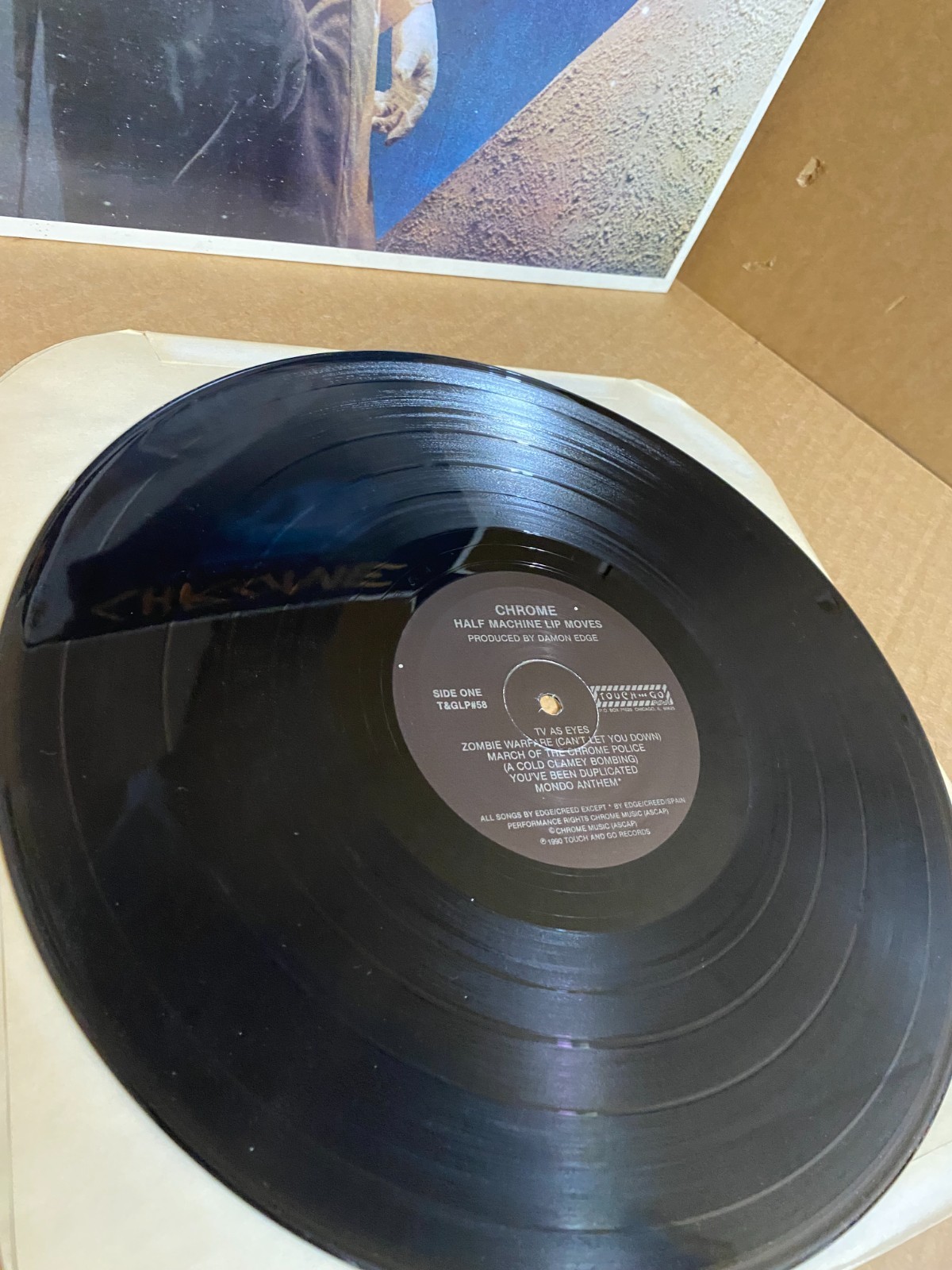 Chrome LP “Half Machine Lip Moves” ~ Siren Original ’79 ~ Punk Experimental