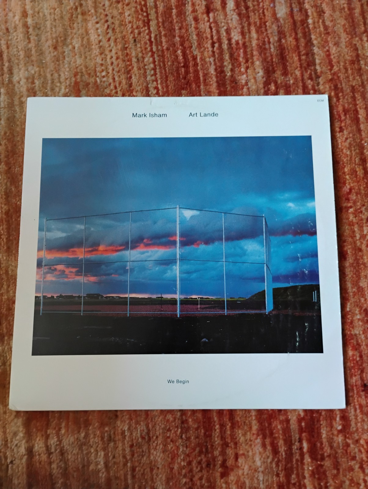 Mark Isham Art Lande – We Begin vinyl 1987 ECM Records 1338 Contemporary Jazz