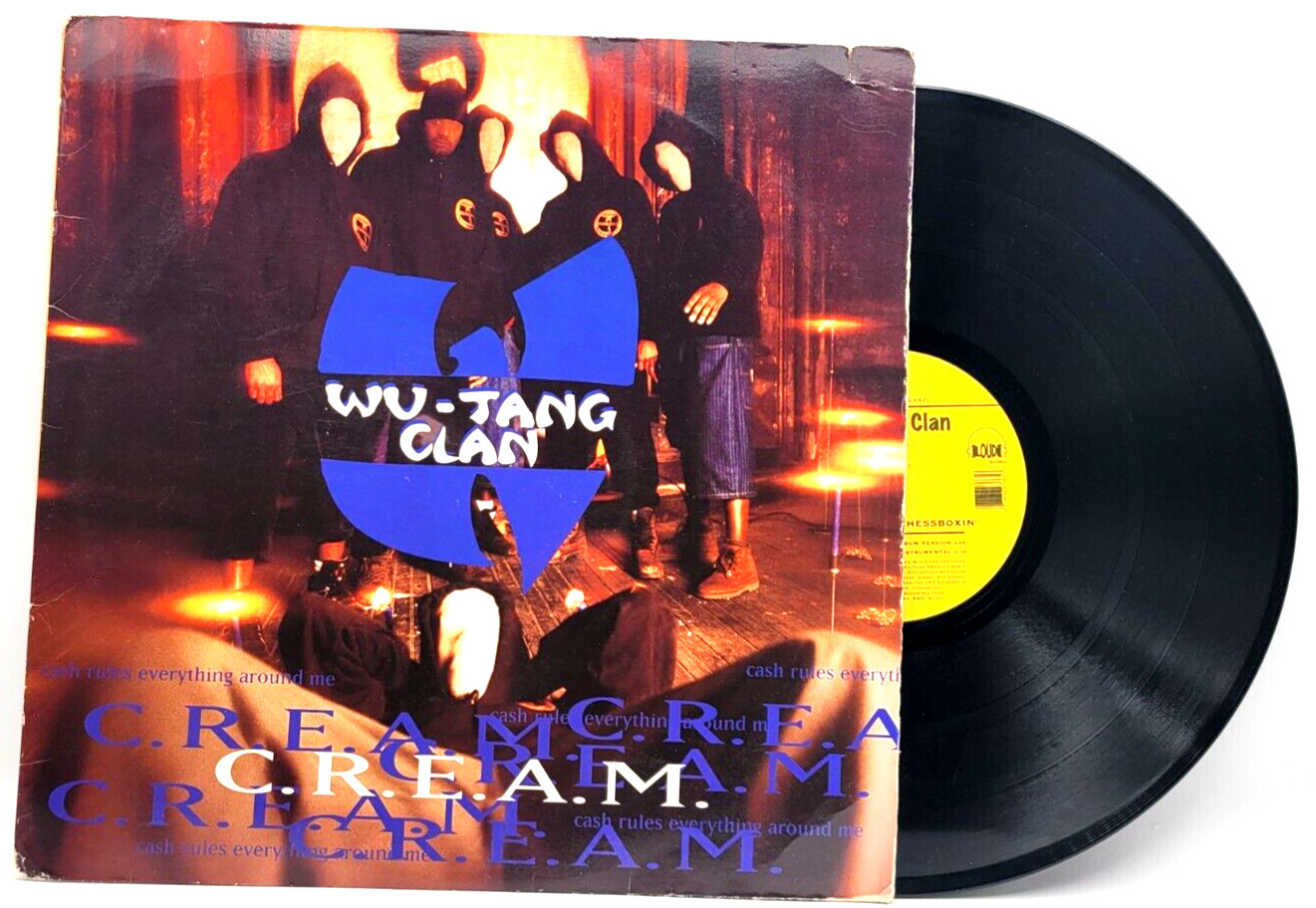 WU-TANG CLAN – C.R.E.A.M. / DA MYSTERY OF CHESSBOXIN – HIP HOP RAP SINGLE