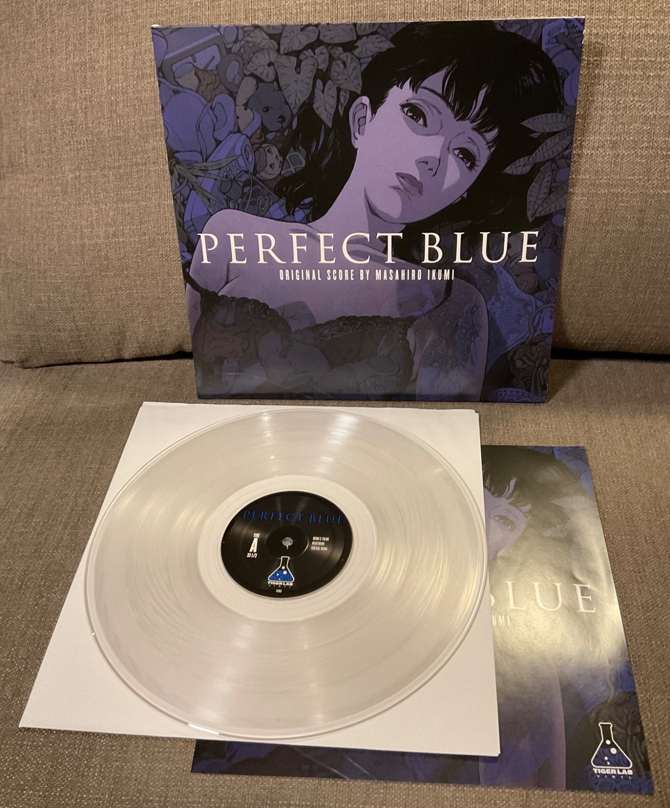 Perfect Blue Original Soundtrack Vinyl LP Ltd. Clear 2016
