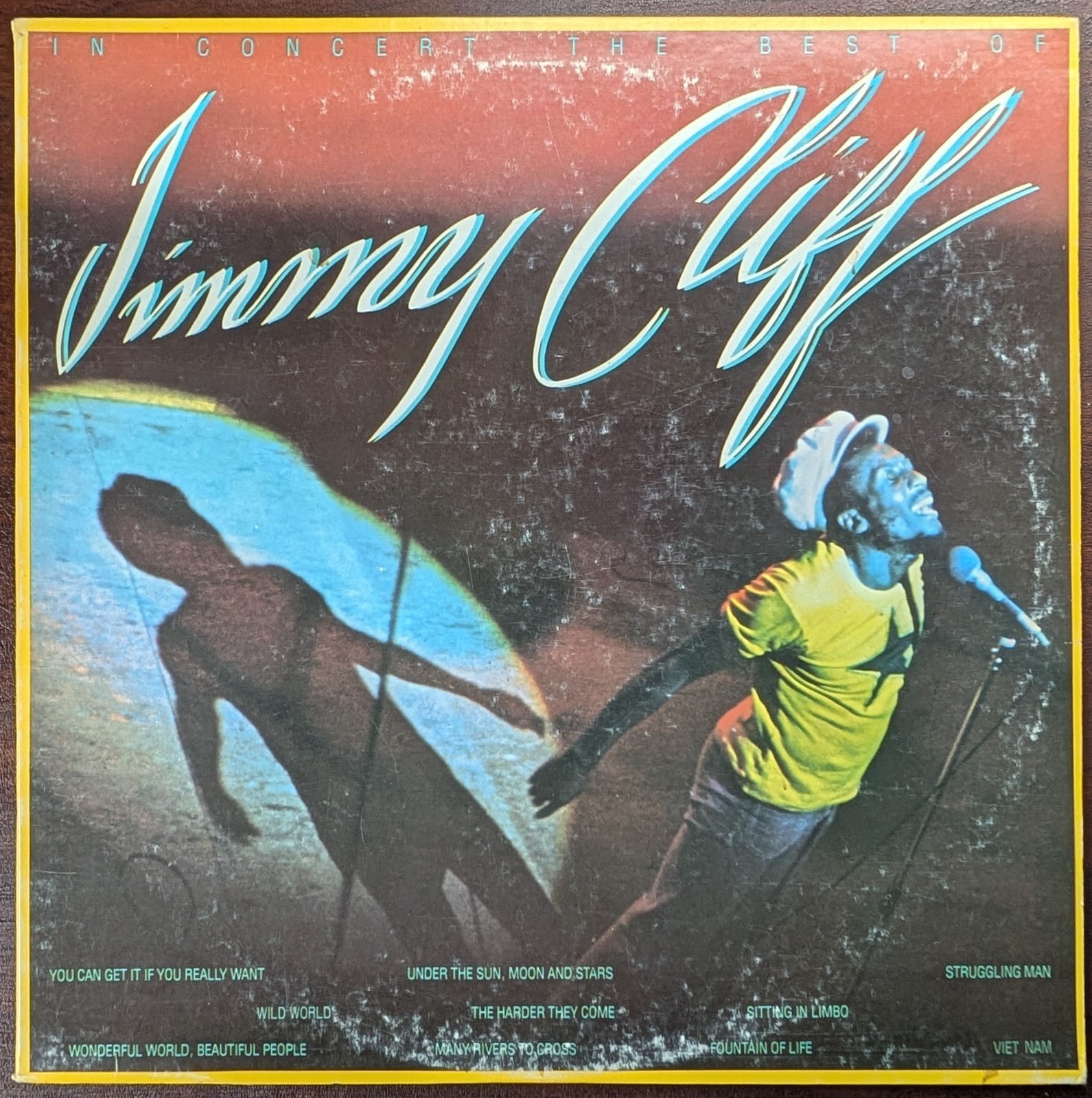 Jimmy Cliff In Concert – The Best Of 1976 Vinyl LP, Reprise, Winchester, NM/VG