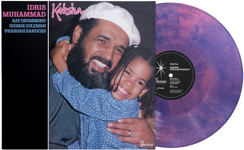 Idris Muhammad – Kabsha – 180g One-step Pressing Transparent Indigo/Deep Pink Ma