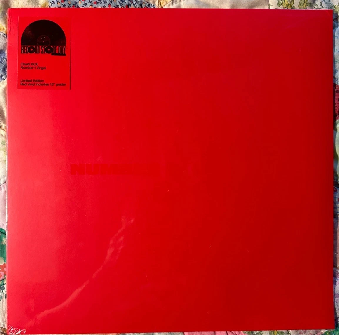 Charli XCX – Number 1 Angel 2025 RSD Red Vinyl LP NEW SEALED
