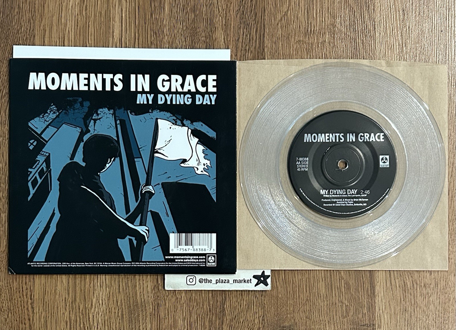 Funeral For A Friend Moments in Grace vinyl 7” record Split EP My Dying Day