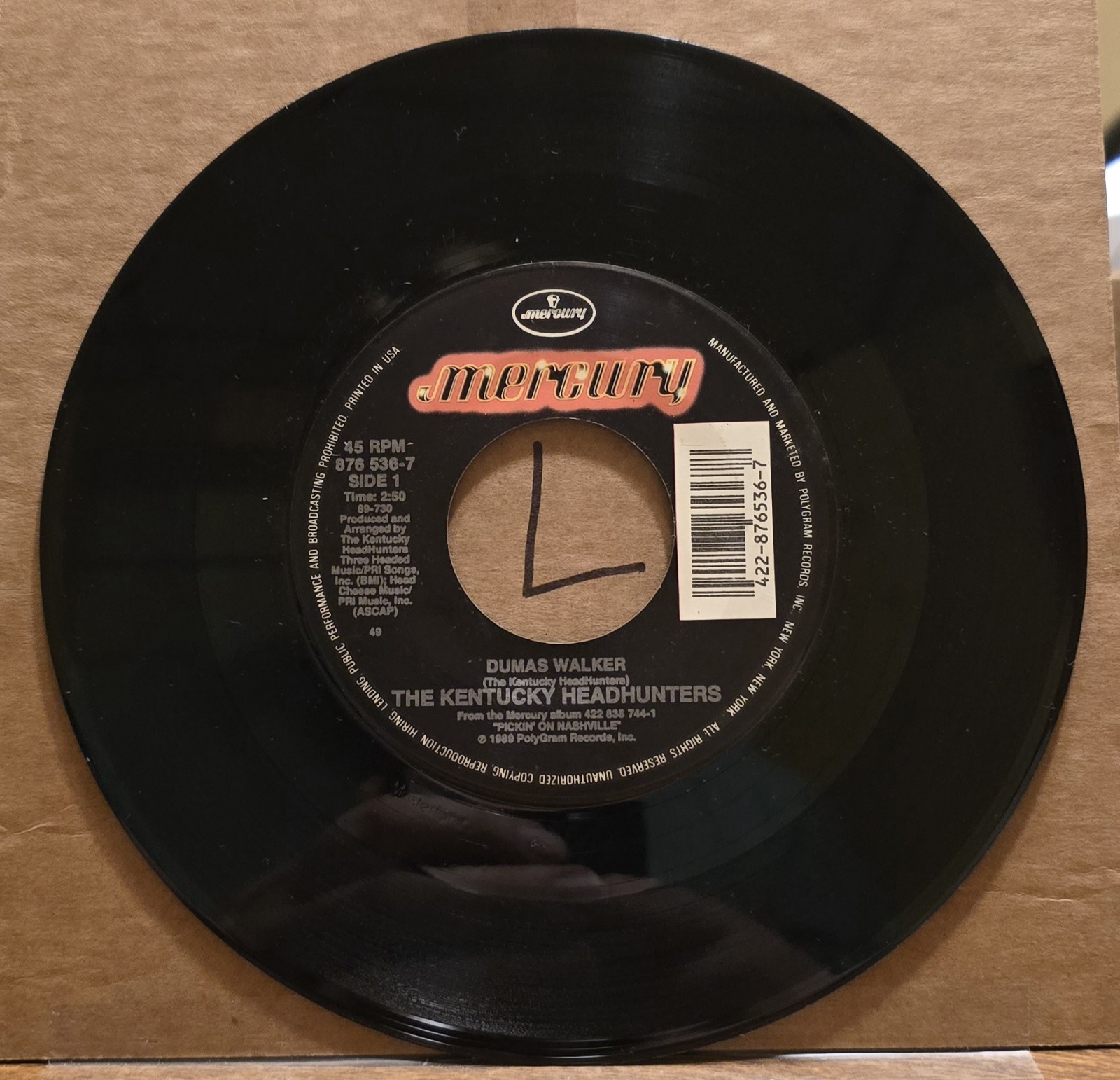 The Kentucky Headhunters: Dumas Walker/High Steppin’ Daddy – NM | 1989 Country